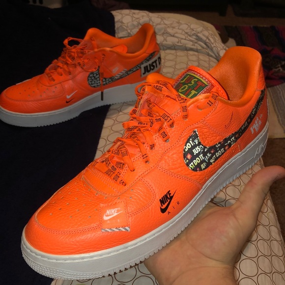 air force 1 low just do it pack orange